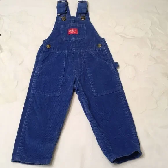 Vintage 80’s OshKosh B’Gosh Corduroy Overalls